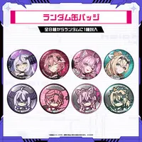 holoX - Badge - La+ Darknesss & Hakui Koyori & Kazama Iroha & Takane Lui (Random Item)