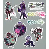 Saegusa Akina & Fuwa Minato - Stickers - Nijisanji