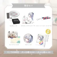 Shirona Shizuku - Complete Set - Acrylic Art Plate - Badge - Plastic Folder - Stationery - Incense - Neo-Porte