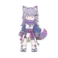 Kasyou Waon - Stickers - VTuber Size-160 x 160 (mm)