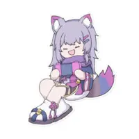 Kasyou Waon - Stickers - VTuber Size-160 x 160 (mm)