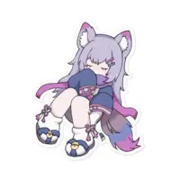 Kasyou Waon - Stickers - VTuber Size-100 x 100 (mm)