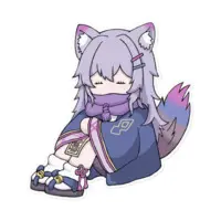 Kasyou Waon - Stickers - VTuber Size-160 x 160 (mm)
