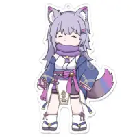 Kasyou Waon - Acrylic Key Chain - Key Chain - VTuber Size-100 x 100 (mm)