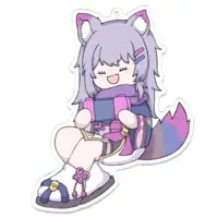 Kasyou Waon - Acrylic Key Chain - Key Chain - VTuber Size-100 x 100 (mm)
