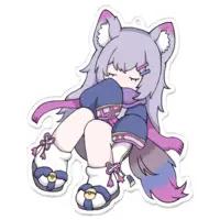 Kasyou Waon - Acrylic Key Chain - Key Chain - VTuber Size-100 x 100 (mm)