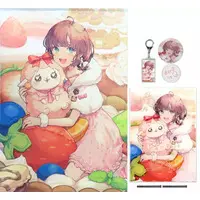 Asuka Hina - Acrylic Key Chain - Badge - Tapestry - Acrylic Art Plate - Birthday Merch Complete Set - Nijisanji