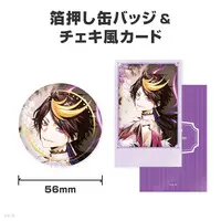 Shu Yamino - NIJISANJI Petit - Character Card - Badge - Nijisanji