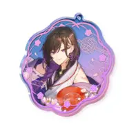 Yomo Sugara - Acrylic Key Chain - Key Chain - VTuber Size-70 x 70 (mm)