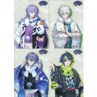 Nijisanji - Character Card - Inami Rai & Koyanagi Rou & Murakumo Kagetsu & Hoshirube Sho
