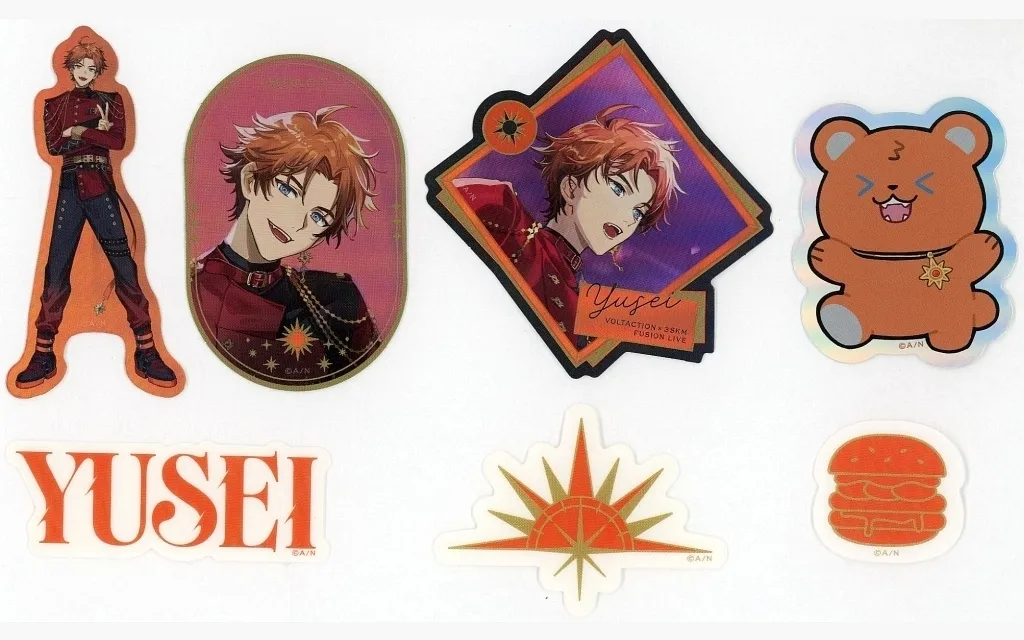 Kitami Yusei - Stickers - 3SKM