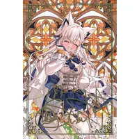 Shirakami Fubuki - Postcard - Hand-signed - Character Card - hololive