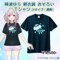 Mareha Yura - Clothes - T-shirts - VTuber Size-S
