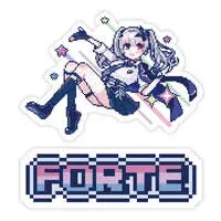 Tentei Forte - Stickers - Neo-Porte