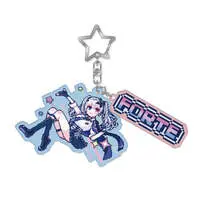Tentei Forte - Acrylic Key Chain - Key Chain - Neo-Porte