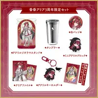 Konkon Aria - Complete Set - Stationery - Acrylic Diorama Stand - Acrylic Key Chain - Postcard - Acrylic Block - Key Chain - Plastic Folder - Badge - Acrylic stand - Neo-Porte