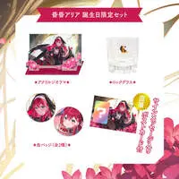 Konkon Aria - Tableware - Tumbler, Glass - Postcard - Acrylic stand - Badge - Birthday Merch Complete Set - Neo-Porte