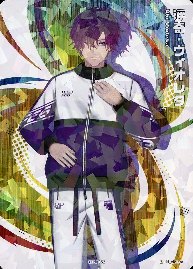 Uki Violeta - Trading Card - Nijisanji