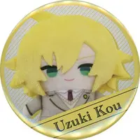 Uzuki Kou - Plastic Folder - Stationery - Badge - Nijisanji