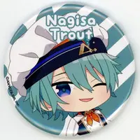 Nagisa Trout - NIJISANJI Petit - Badge - Nijisanji