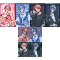 Koyanagi Rou & Akagi Wen - Character Card - Nijisanji (Random Item)