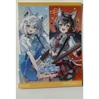 Shirakami Fubuki & Ookami Mio - Stickers - hololive