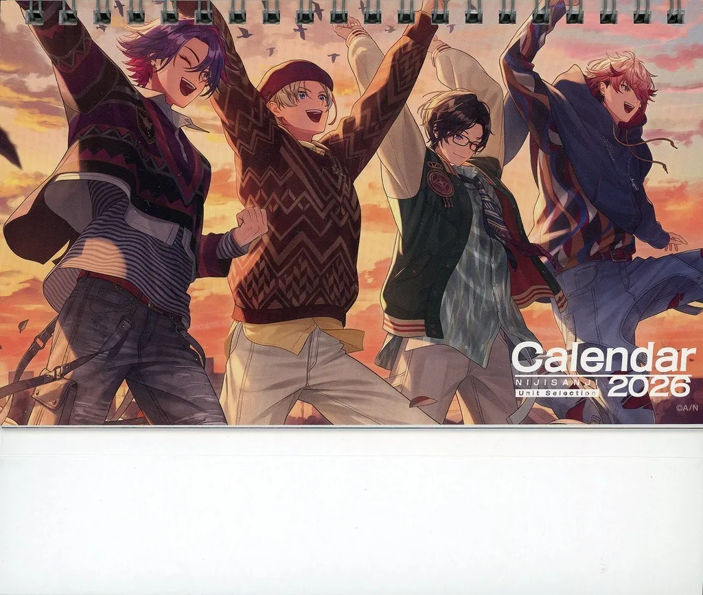 VOLTACTION - Calendar - Shikinagi Akira & Seraph Dazzlegarden & Watarai Hibari & Fura Kanato