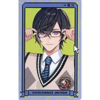 Shikinagi Akira - Character Card - Nijisanji (Random Item)