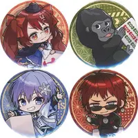 VTuber - Badge - Kamogami New & Gorilla & Tenkai Tsukasa & Shirayuki Reid