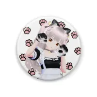 Harema Mau - Badge - VTuber Size-44mm