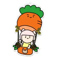 Harema Mau - Acrylic Key Chain - Key Chain - VTuber Size-100 x 100 (mm)