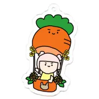 Harema Mau - Acrylic Key Chain - Key Chain - VTuber Size-50 x 50 (mm)