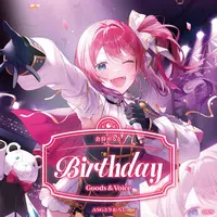 Kuramochi Meruto - Stickers - Acrylic Block - Acrylic Art Plate - Acrylic Key Chain - Character Card - NIJISANJI Petit - Birthday Merch Complete Set - Nijisanji