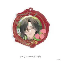 Shellin Burgundy - My Florist - Badge - Nijisanji