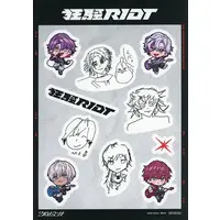 Niji-datoka - Stickers - Ibrahim & Fuwa Minato & Watarai Hibari & Lauren Iroas