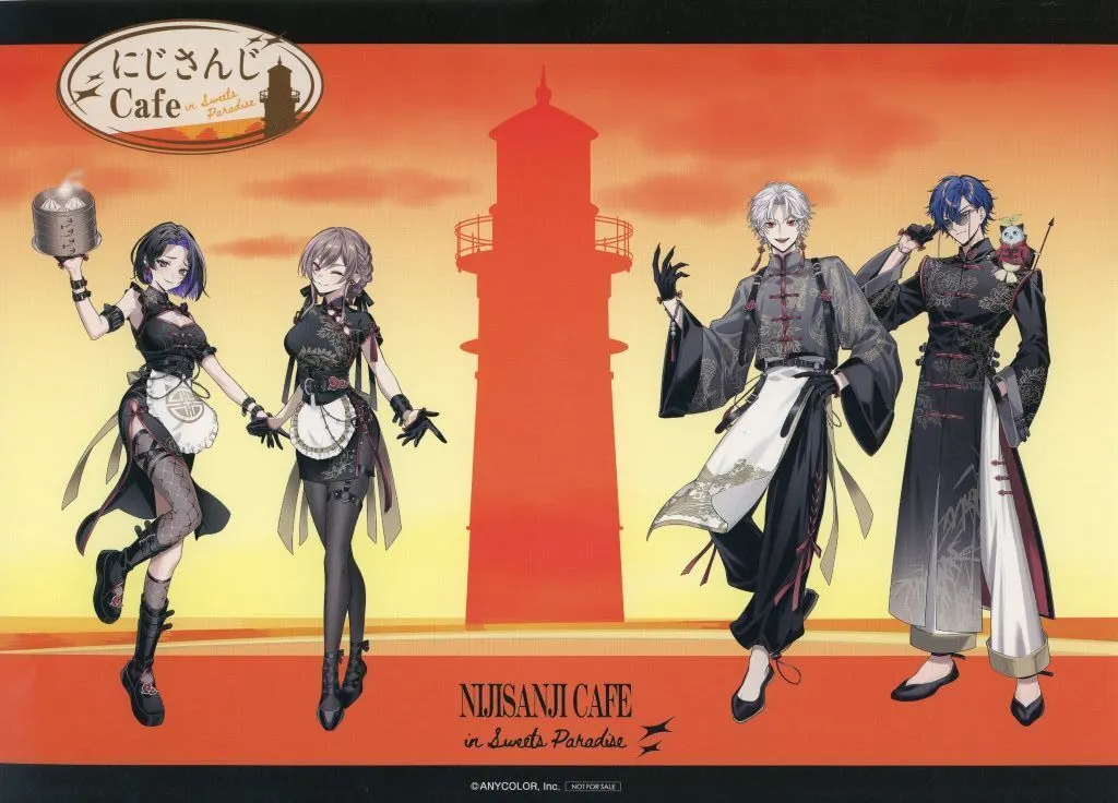 Nijisanji - Place mat - Tableware - Kuzuha & Furen E Lustario