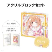 Kirara Tamako - Character Card - Key Chain - NIJISANJI Petit - Acrylic Block - Nijisanji