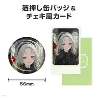 Morinaka Kazaki - NIJISANJI Petit - Character Card - Badge - Nijisanji