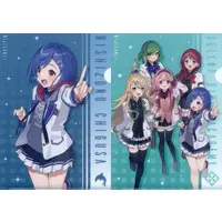 Nishizono Chigusa - Stationery - Plastic Folder - Selene Girls' Academy Drama Club