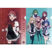 Asahina Akane - Stationery - Plastic Folder - Selene Girls' Academy Drama Club
