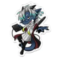 Shimasaki Jin - Acrylic Key Chain - Key Chain - VTuber