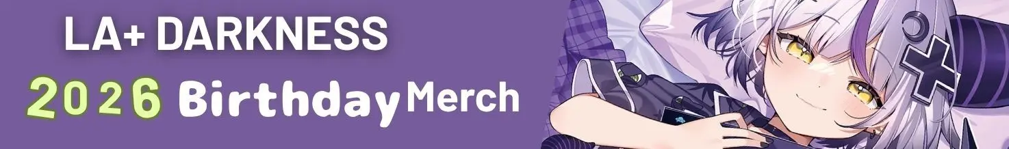 La+ Darknesss Birthday Merch 2026