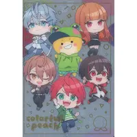 Colorful Peach - Trading Card