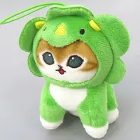 Key Chain (ライトグリーン かいじゅうにゃんマスコット 「mofusand」)