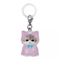 Mejirushi Accessory - Key Chain (レインコートにゃんB 「mofusand めじるしアクセサリー」)
