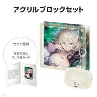 Aia Amare - Character Card - Key Chain - NIJISANJI Petit - Acrylic Block - Nijisanji