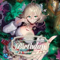 Aia Amare - Stickers - Acrylic Block - Acrylic Art Plate - Acrylic Key Chain - Character Card - NIJISANJI Petit - Birthday Merch Complete Set - Nijisanji