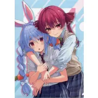 Houshou Marine & Usada Pekora - Plastic Folder - Stationery - hololive