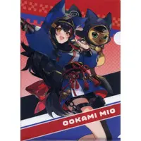 Ookami Mio - Monster Hunter x Hololive - Stationery - Plastic Folder - hololive