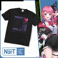 Kuramochi Meruto - Clothes - Nijisanji Liver Model T-Shirt - Niji-T - T-shirts - Nijisanji Size-L